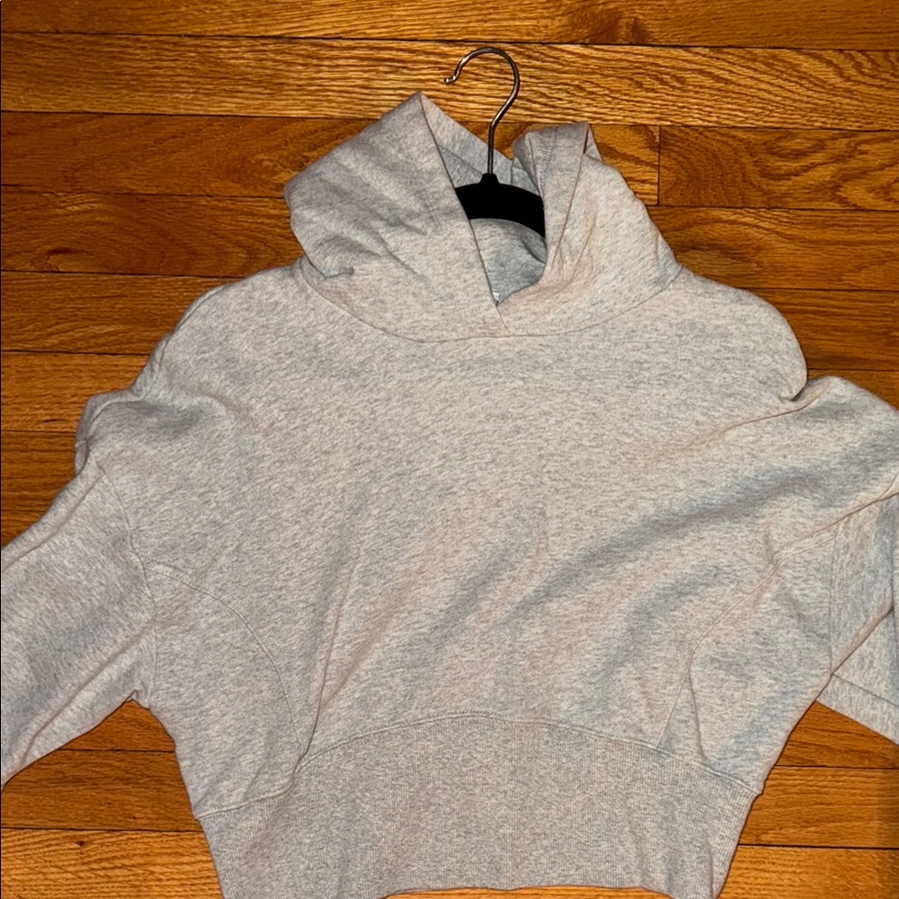 Gray Cowl Neck Sweater with Relaxed Fit and Soft Fabric